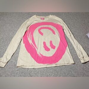 Free People ONE TEASPOON Long Sleeve Was It All An Illusion Graphic Tee